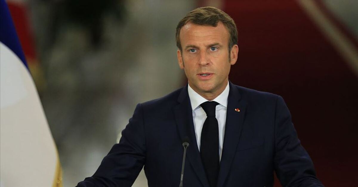 Macron’dan Türkçe paylaşım: Türk halkıyla dayanışma içindeyiz