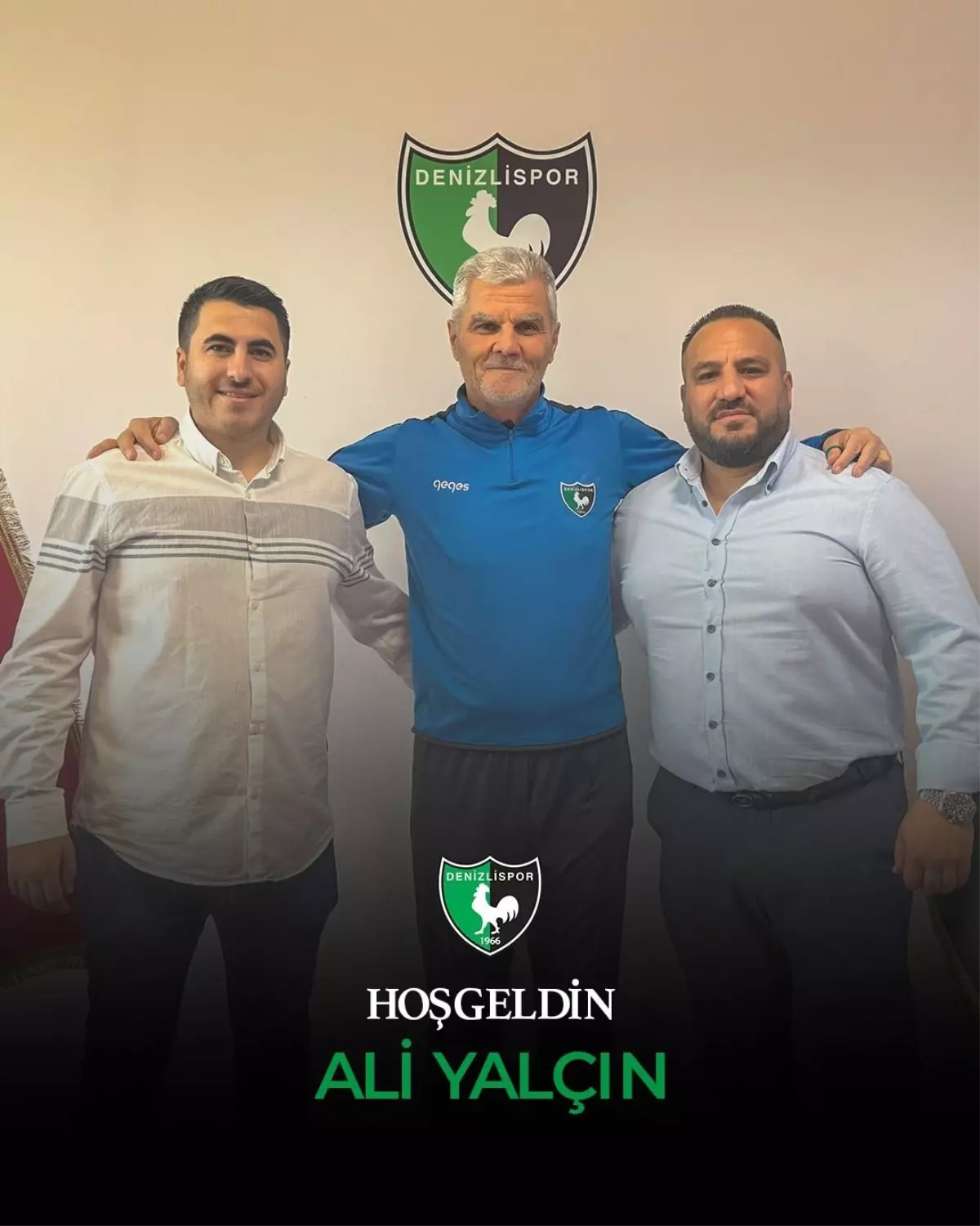 Denizlispor’un Yeni Teknik Direktörü Ali Yalçın